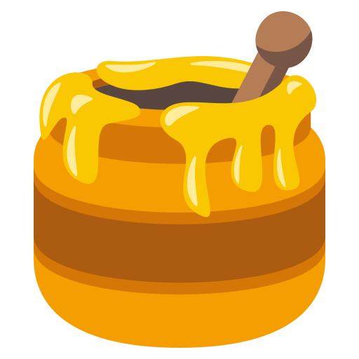 Honey Pot as drawn by JoyPixels in 3.1