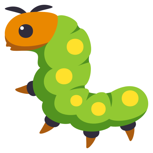 Bug as drawn by JoyPixels in 3.1