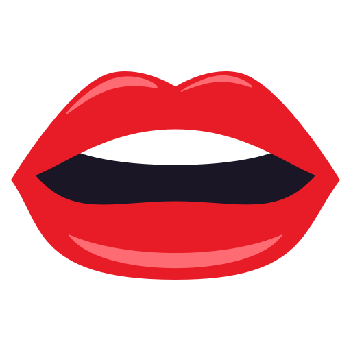 Mouth as drawn by JoyPixels in 3.1
