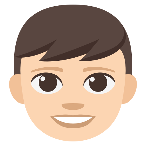 Boy: Light Skin Tone, the previous design