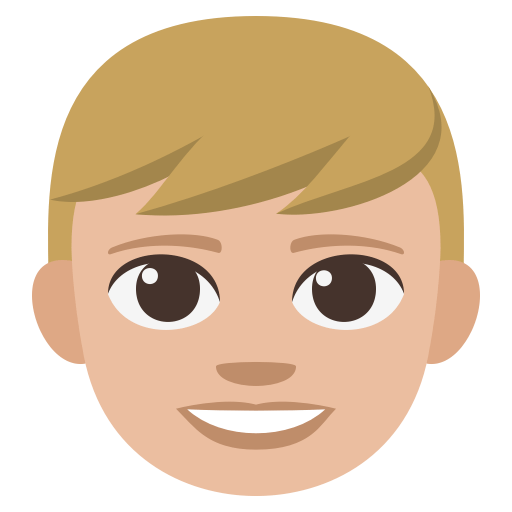 Boy: Medium-Light Skin Tone, the previous design