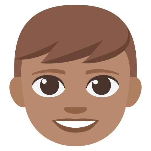 Boy: Medium Skin Tone, the previous design