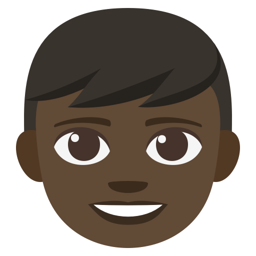 Boy: Dark Skin Tone, the previous design