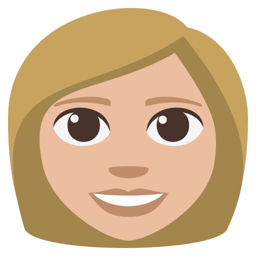 Woman: Medium-Light Skin Tone, the previous design