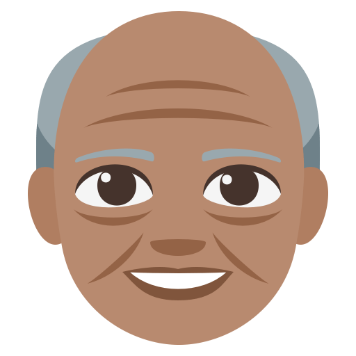 Old Man: Medium Skin Tone, the previous design