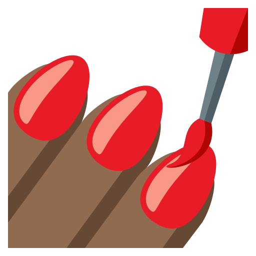 Nail Polish: Medium-Dark Skin Tone, the design in this release