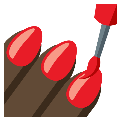Nail Polish: Dark Skin Tone, the design in this release