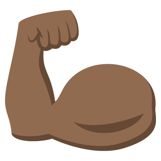 Flexed Biceps: Medium-Dark Skin Tone, the design in this release
