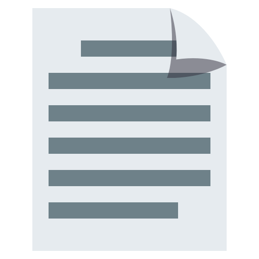 Page Facing up as drawn by JoyPixels in 3.1