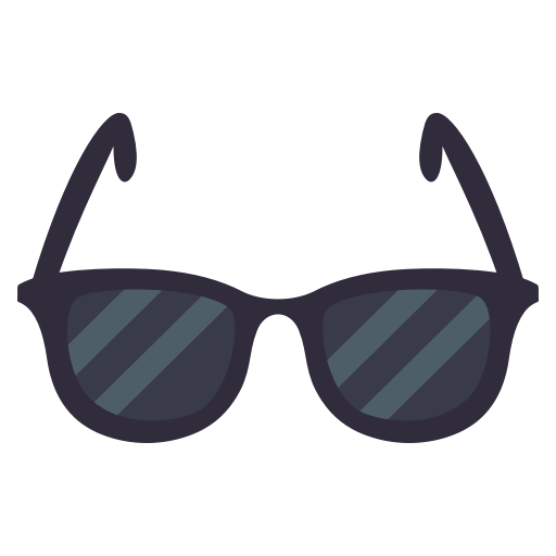 Sunglasses as drawn by JoyPixels in 3.1