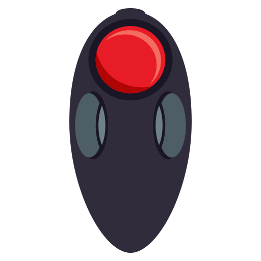 Trackball as drawn by JoyPixels in 3.1