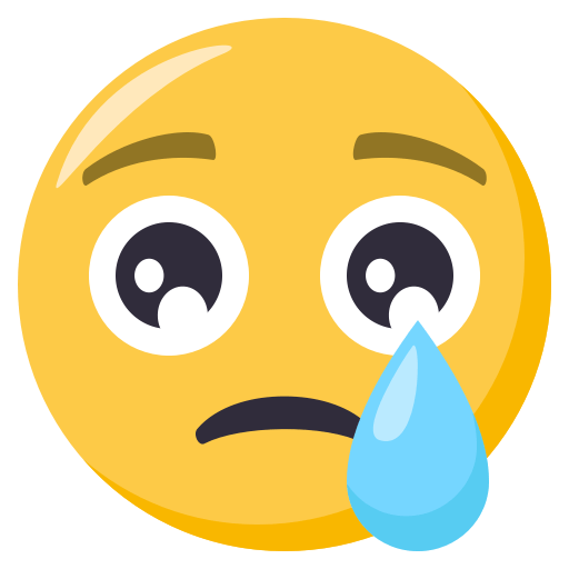 Crying Face, the previous design