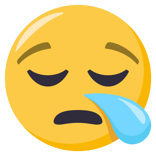 Sleepy Face, the previous design