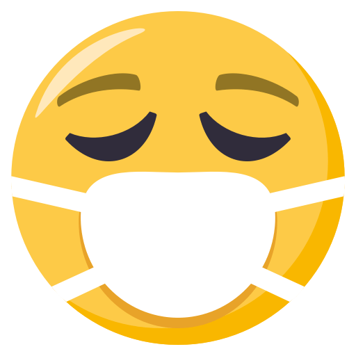 Face with Medical Mask, the previous design