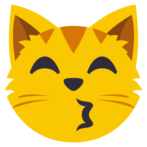 Kissing Cat, the previous design