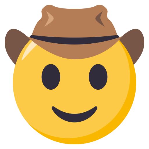 Cowboy Hat Face, the previous design