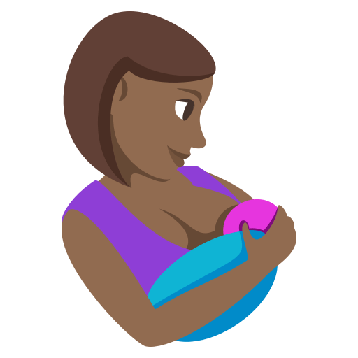 Breast-Feeding: Medium-Dark Skin Tone, the design in this release