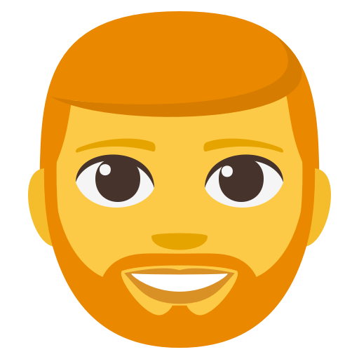 Person: Beard, the previous design