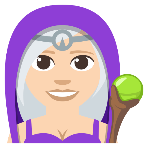 Mage: Light Skin Tone, the design in this release