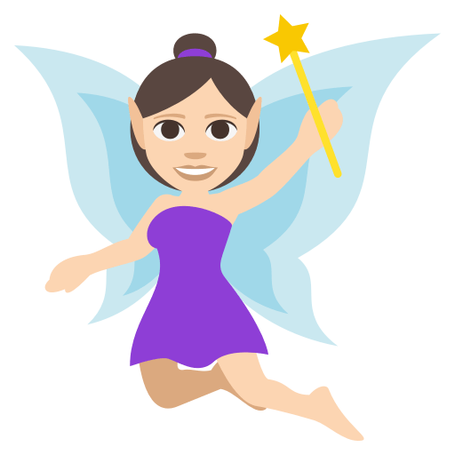 Fairy: Light Skin Tone, the design in this release