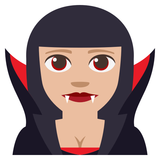 Woman Vampire: Medium-Light Skin Tone, the design in this release