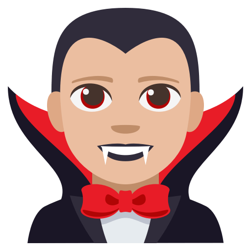 Man Vampire: Medium-Light Skin Tone, the design in this release