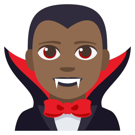 Man Vampire: Medium-Dark Skin Tone, the design in this release