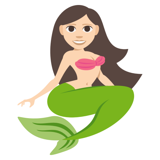 Merperson: Light Skin Tone, the design in this release