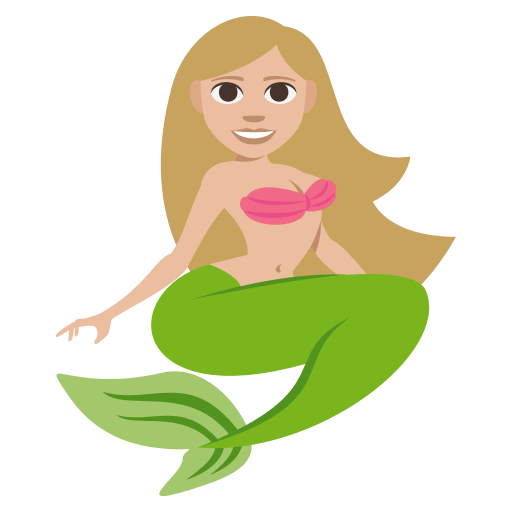 Merperson: Medium-Light Skin Tone, the design in this release
