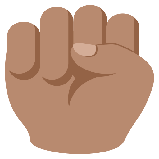 Raised Fist: Medium Skin Tone, the design in this release