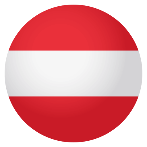 Flag: Austria as drawn by JoyPixels in 4.0