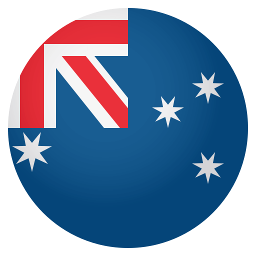 Flag: Australia as drawn by JoyPixels in 4.0