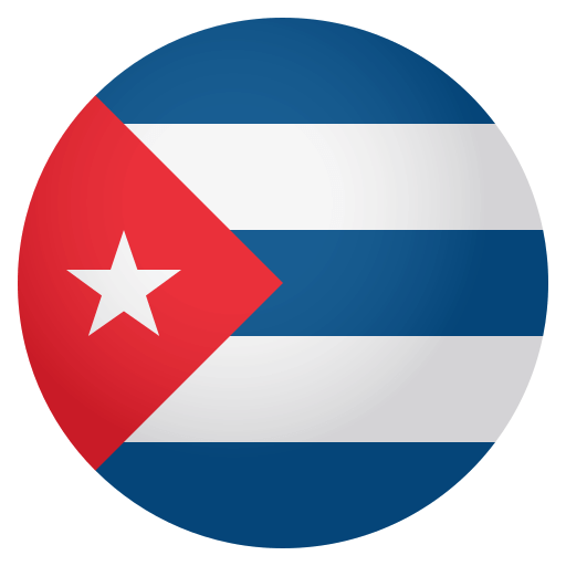 Flag: Cuba as drawn by JoyPixels in 4.0