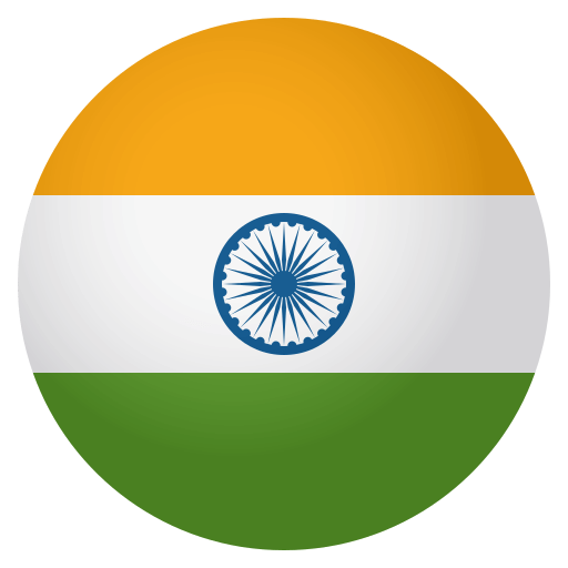 Bandiera: India as drawn by JoyPixels in 4.0
