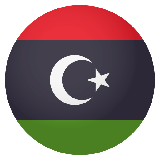 Flag: Libya as drawn by JoyPixels in 4.0