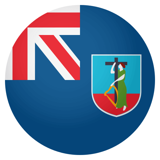 Flag: Montserrat as drawn by JoyPixels in 4.0