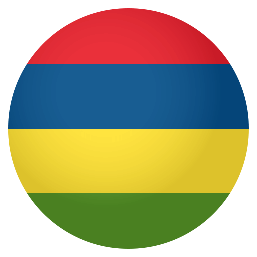 Flag: Mauritius as drawn by JoyPixels in 4.0