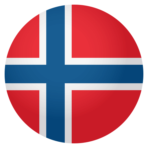 Flag: Norway as drawn by JoyPixels in 4.0