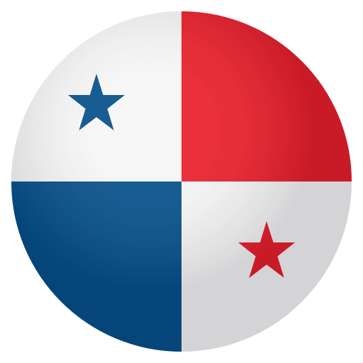 Flag: Panama as drawn by JoyPixels in 4.0