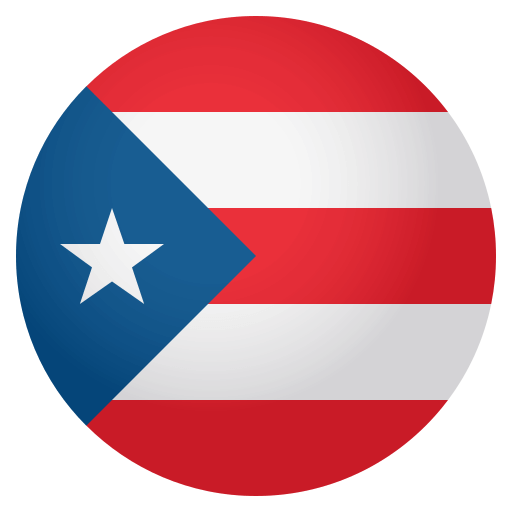 Flag: Puerto Rico as drawn by JoyPixels in 4.0