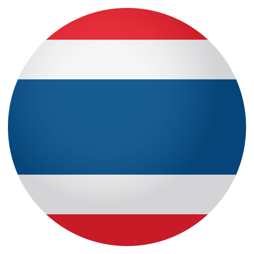 Bandeira: Tailândia as drawn by JoyPixels in 4.0