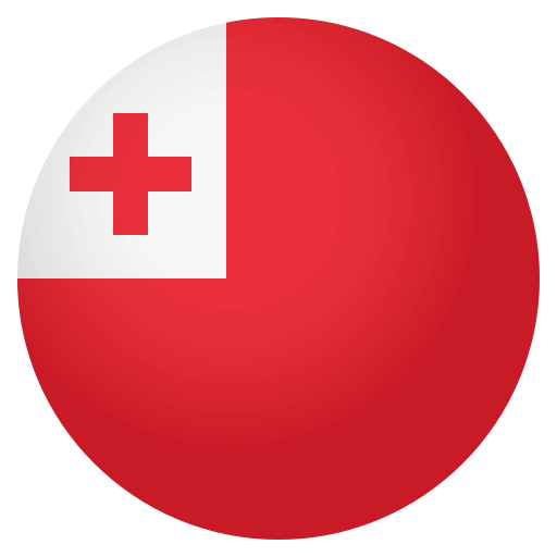 Drapeau : Tonga as drawn by JoyPixels in 4.0