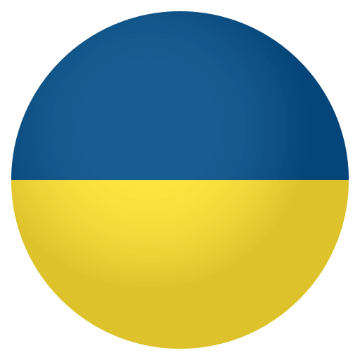 Flag: Ukraine as drawn by JoyPixels in 4.0