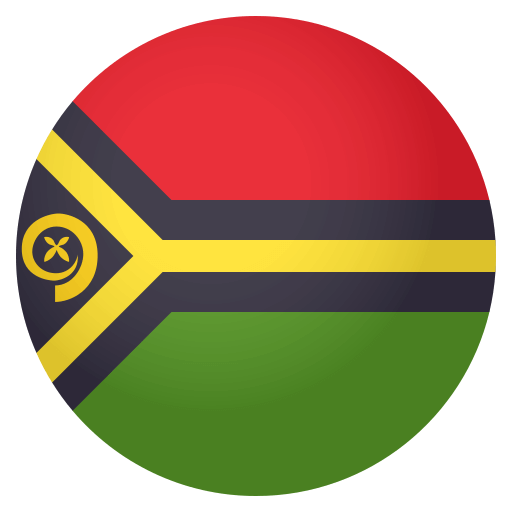 Flag: Vanuatu as drawn by JoyPixels in 4.0