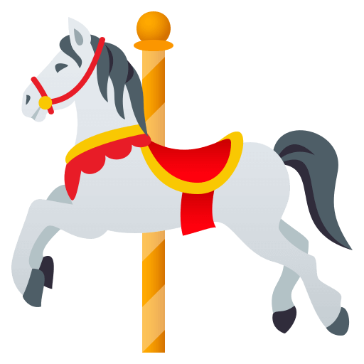 Carousel Horse, the previous design