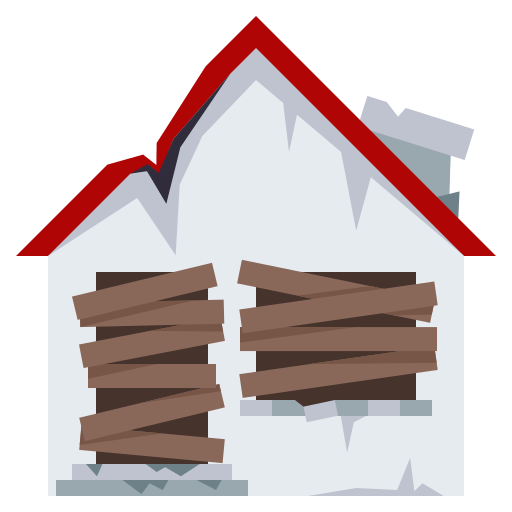 Derelict House, the previous design