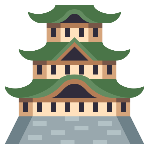 Japanese Castle, the previous design