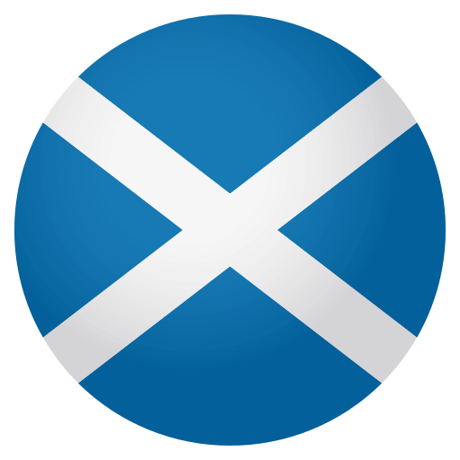 Flag: Scotland as drawn by JoyPixels in 4.0