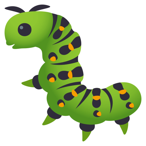 Bug as drawn by JoyPixels in 4.0