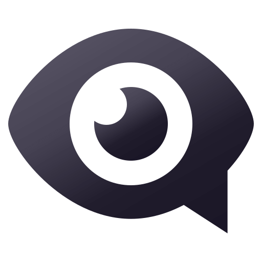 Eye in Speech Bubble, the design in this release
